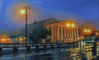 Rainy evening Rainy evening