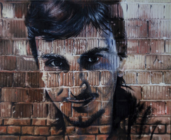 Graffiti. Self-Portrait Self-Portrait