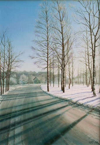 Winter road Winter road