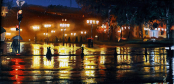 Evening lights Evening lights