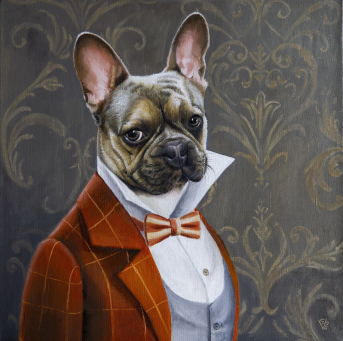 Gentleman Hector dog