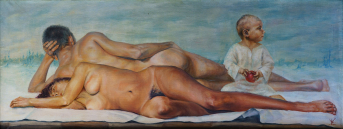 The first snow. Quarrel quarrel