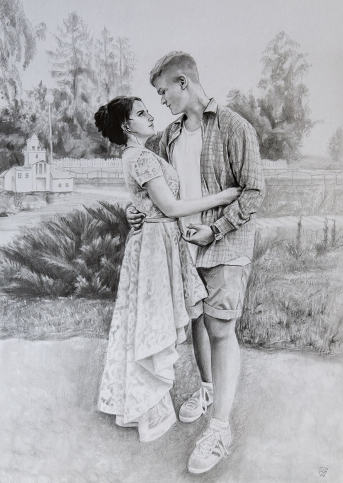 Влюблённые couple