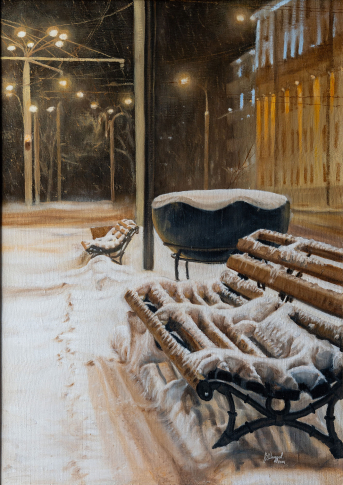 Winter bench Winter bench